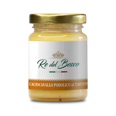 Caciocavallo podolico cream with white truffle